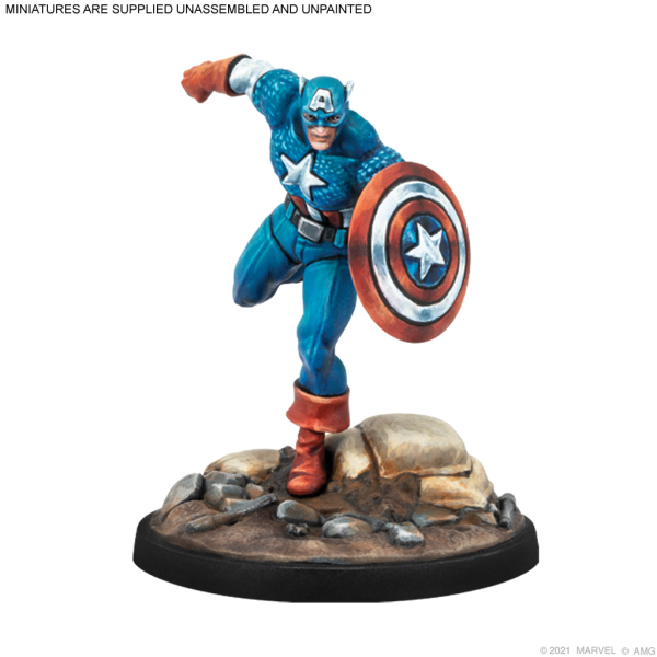 Marvel Crisis Protocol: Captain America & The Original Human Torch 2