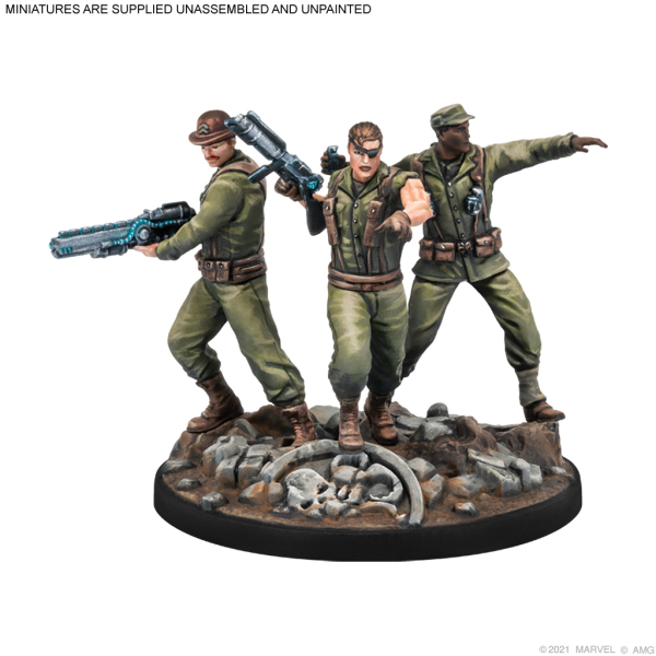 Marvel Crisis Protocol: Nick Fury, SR & Howling Commandos 2
