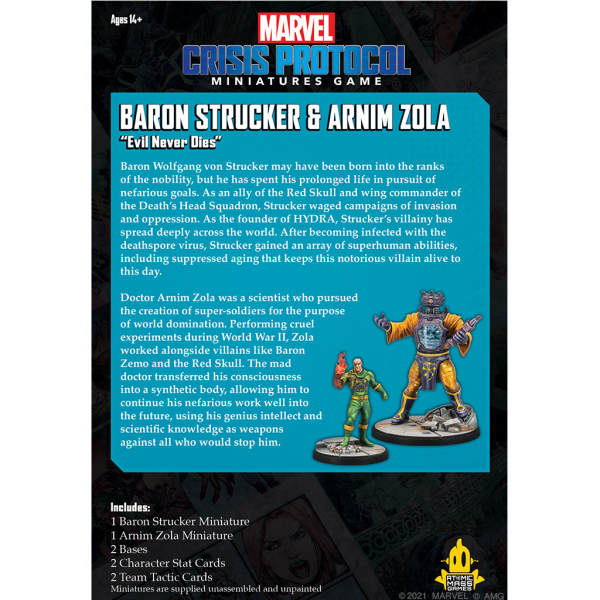 Marvel Crisis Protocol: Baron Struker & Arnim Zola 4