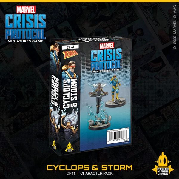 Marvel Crisis Protocol: Cyclops and Storm 1