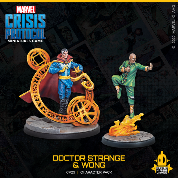 Marvel Crisis Protocol: Doctor Strange & Wong Character Pack 4