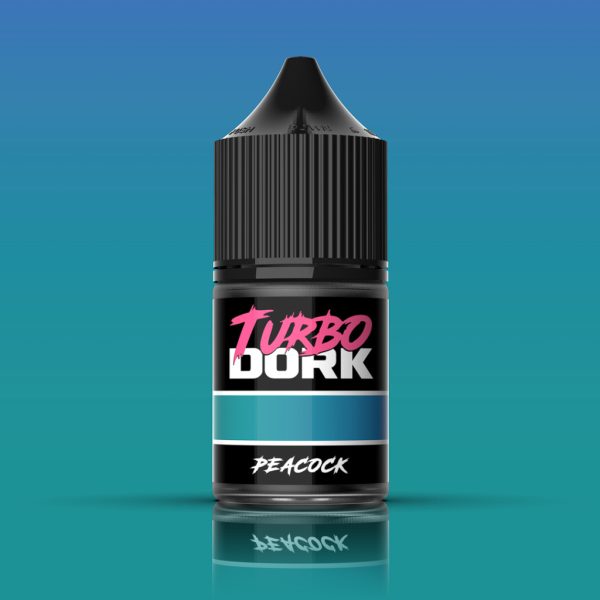 Turbo Dork: Peacock TurboShift Acrylic Paint 22ml Bottle 1