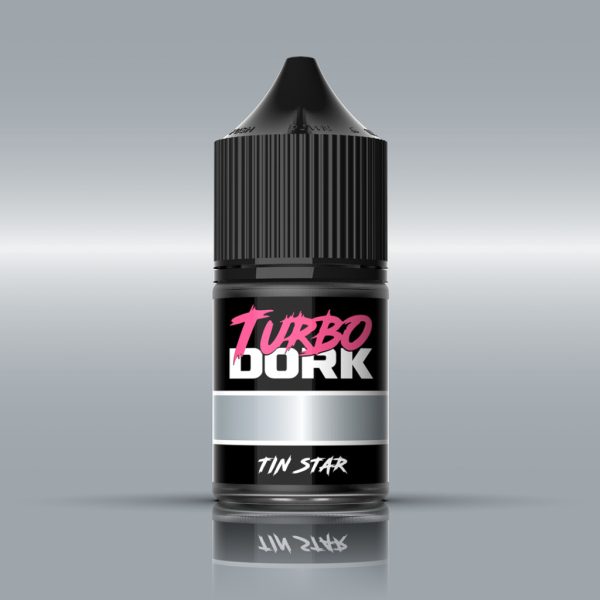 Turbo Dork: Tin Star Metallic Acrylic Paint 22ml Bottle 1