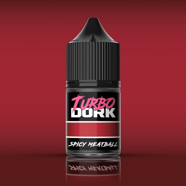 Turbo Dork: Spicy Meatball Metallic Acrylic Paint 22ml Bottle 1