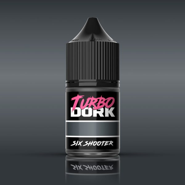 Turbo Dork: Six Shooter Metallic Acrylic Paint 22ml Bottle 1