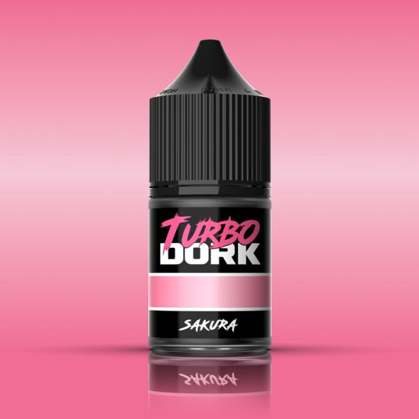 Turbo Dork: Sakura Metallic Acrylic Paint 22ml Bottle 1