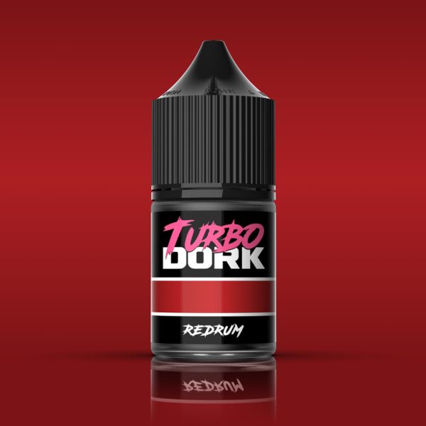 Turbo Dork: Redrum Metallic Acrylic Paint 22ml Bottle 1