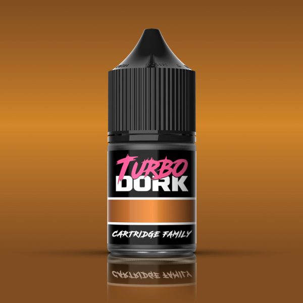 Turbo Dork: Cartridge Family Metallic Acrylic Paint 22ml Bottle 1
