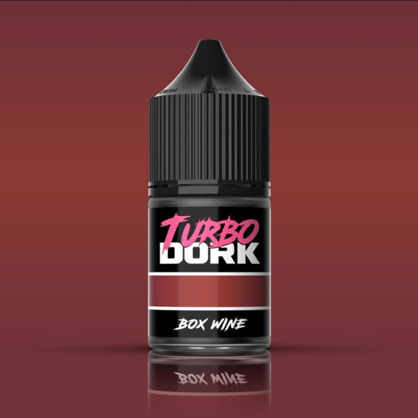 Turbo Dork: Box Wine Metallic Acrylic Paint 22ml Bottle 1