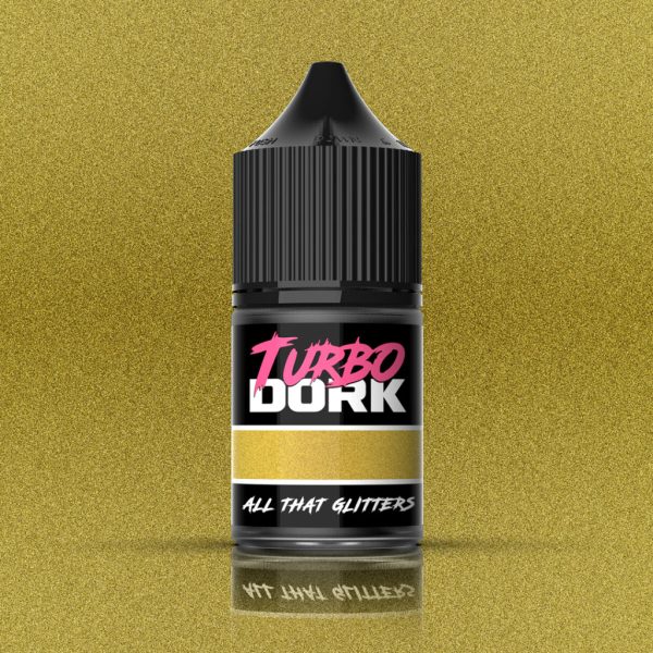 Turbo Dork: All That Glitters Metallic Acrylic Paint 22ml Bottle 1