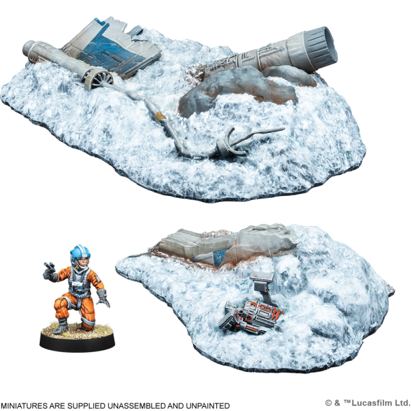 Star Wars Legion: Crashed X-Wing Battlefield Expansion 3