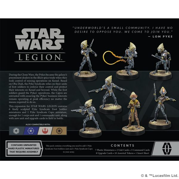 Star Wars Legion: Pyke Syndicate Foot Soldiers 4
