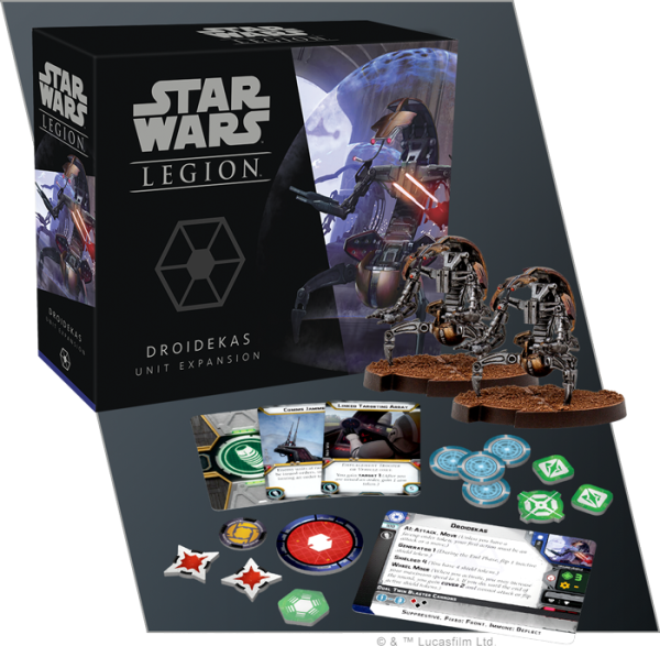 Star Wars Legion: Droidekas Unit 4
