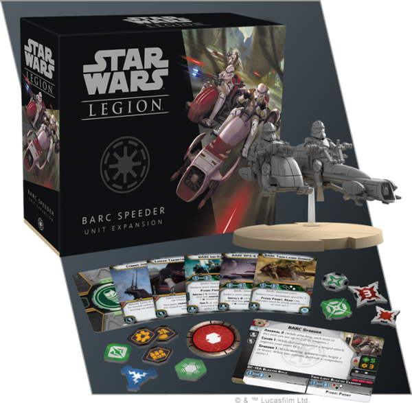 Star Wars Legion: BARC Speeder Unit 3