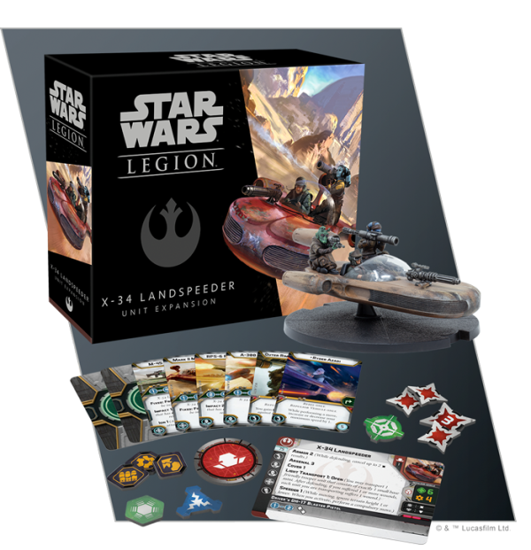 Star Wars Legion: X-34 Landspeeder 3