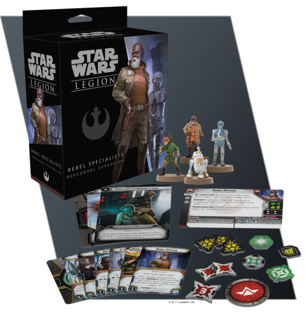 Star Wars Legion: Rebel Specialists Personnel 6
