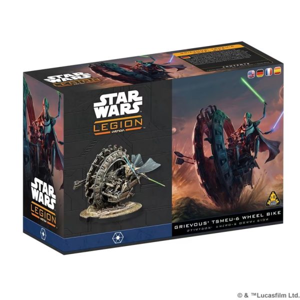 Star Wars: Legion - General Grievous' TSMEU-6 Wheel Bike 1