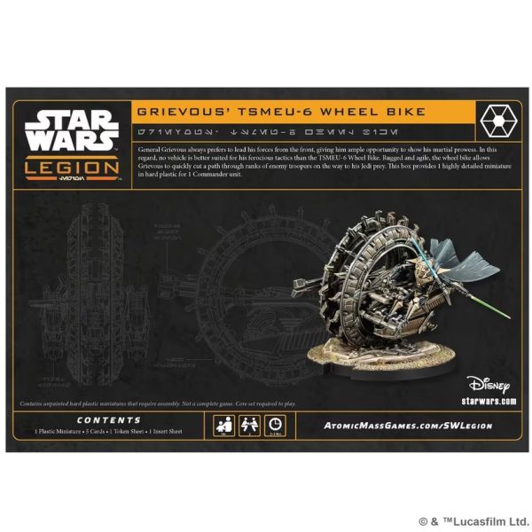 Star Wars: Legion - General Grievous' TSMEU-6 Wheel Bike 2