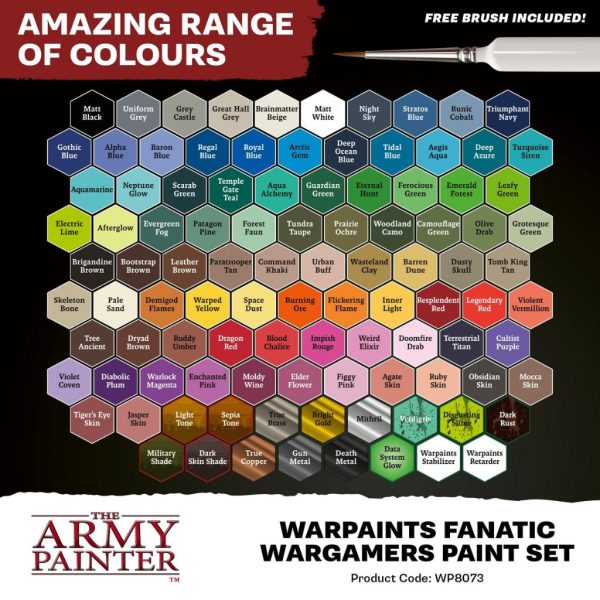 Warpaints Fanatic Wargamers Paint Set 3