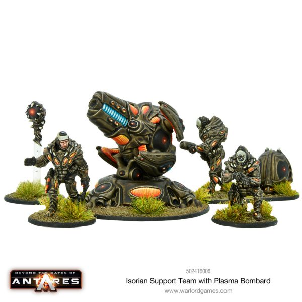 Isorian Support team with Plasma Bombard 3
