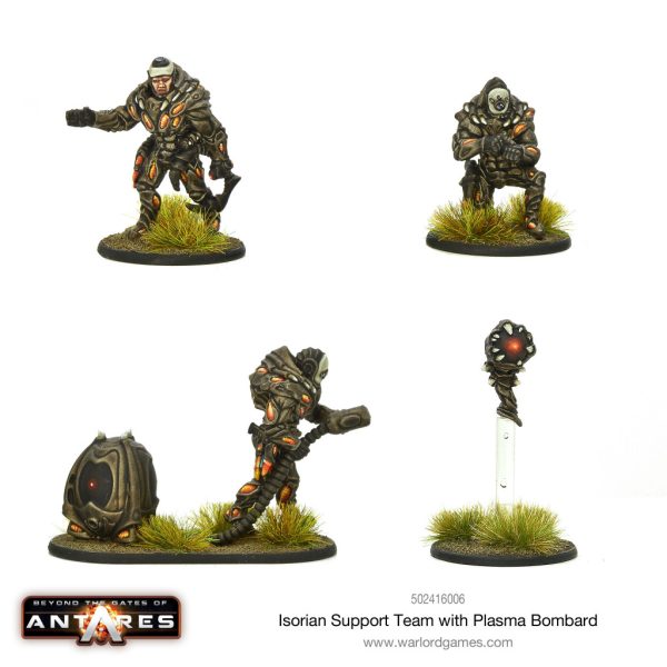 Isorian Support team with Plasma Bombard 4