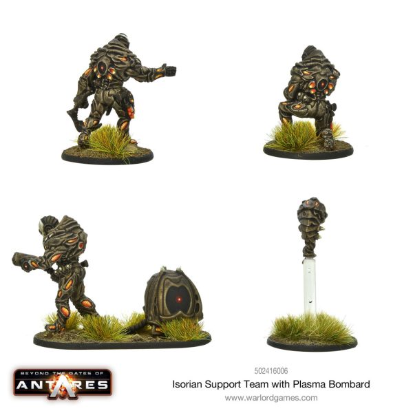 Isorian Support team with Plasma Bombard 5