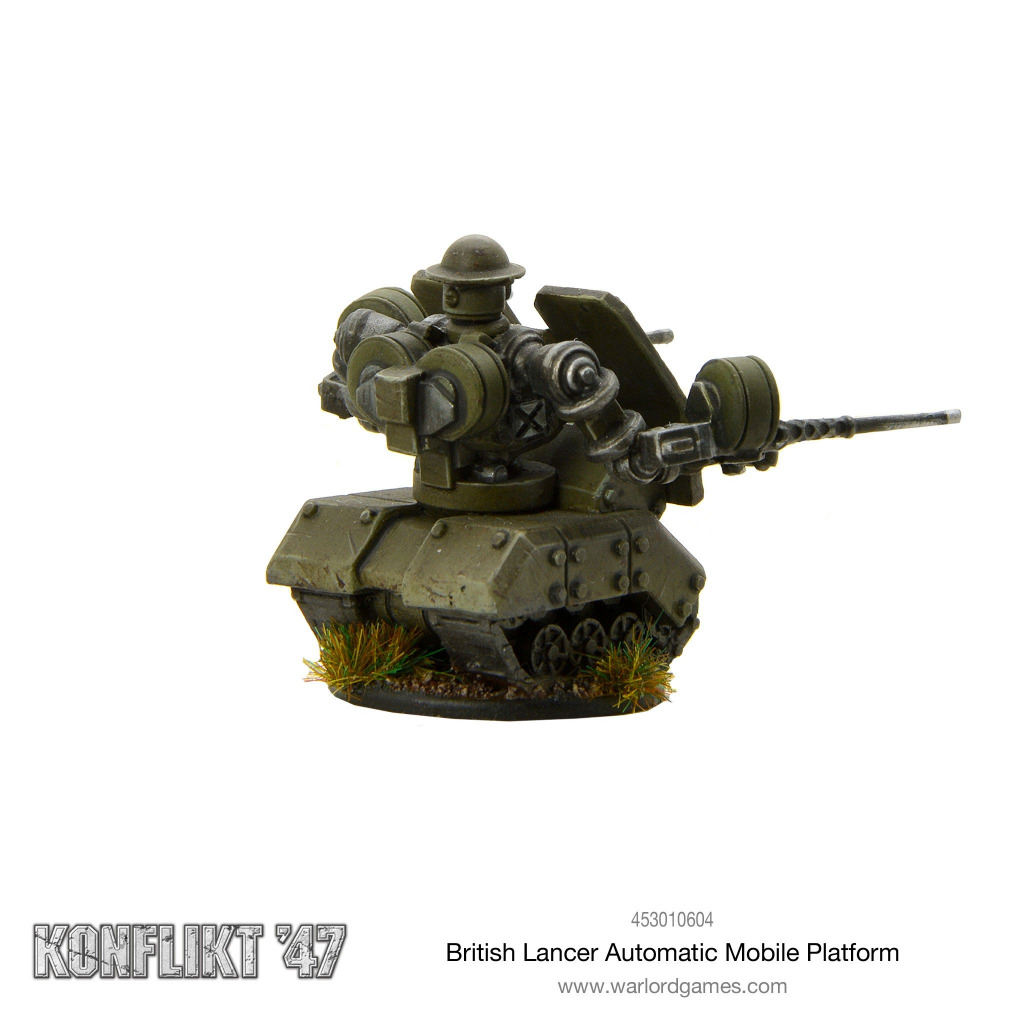 British Lancer Automated Mobile Platform 2