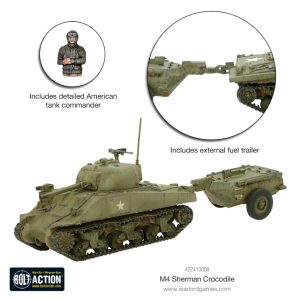 Sherman Crocodile Flamethrower Tank 1