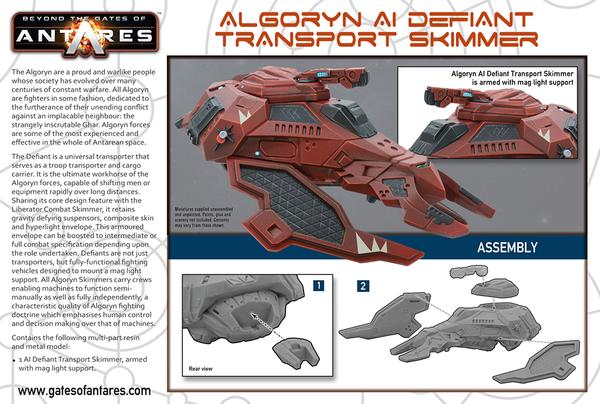 Algoryn AI Defiant Transport Skimmer 2