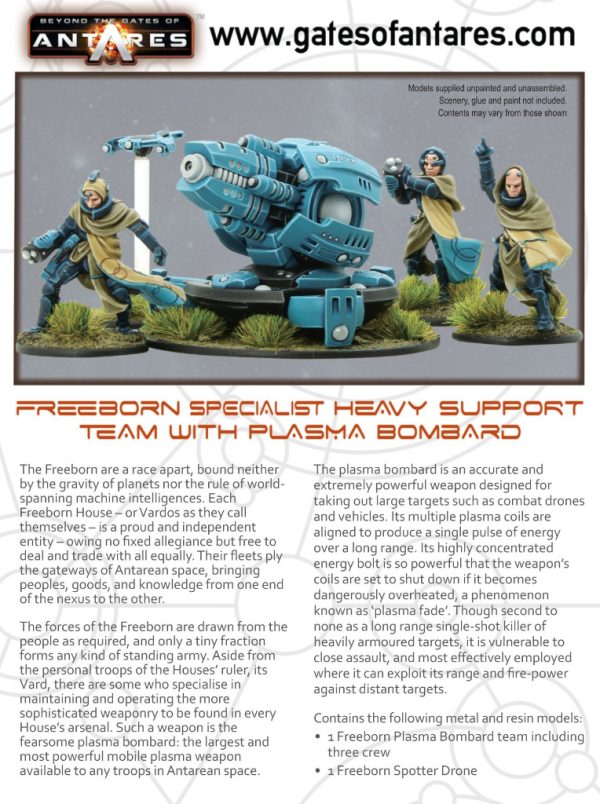 Freeborn Plasma Bombard 11