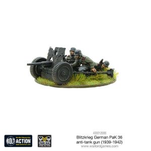 Blitzkrieg German Pak 36 Anti-Tank Gun 1