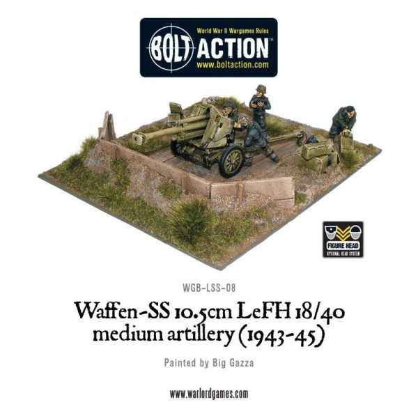 Waffen-SS 10.5cm LeFH 18/40 medium artillery 1