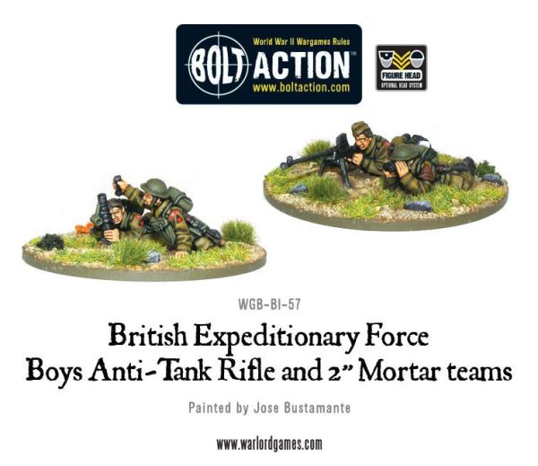 BEF Anti-Tank Rifle and 2" Light Mortar Teams 1