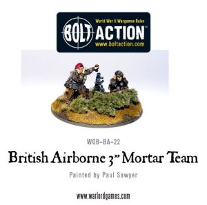 British Para 3in Mortar & Crew 1