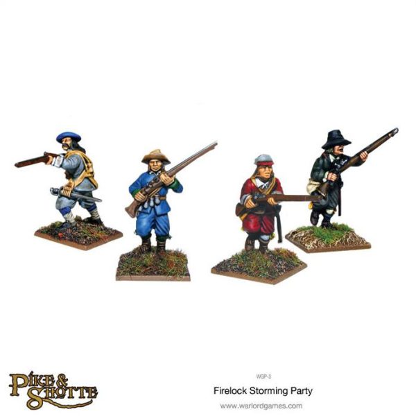 Firelock Storming Party Plastic Boxed Set 3