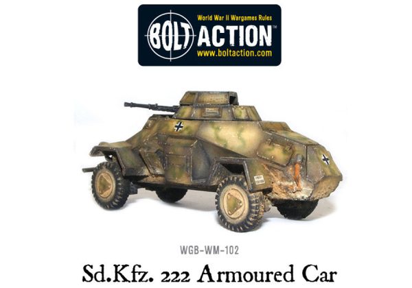 German Sd.kfz 222 Armoured Car 2
