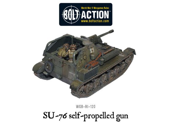 SU-76 Self Propelled Gun 2