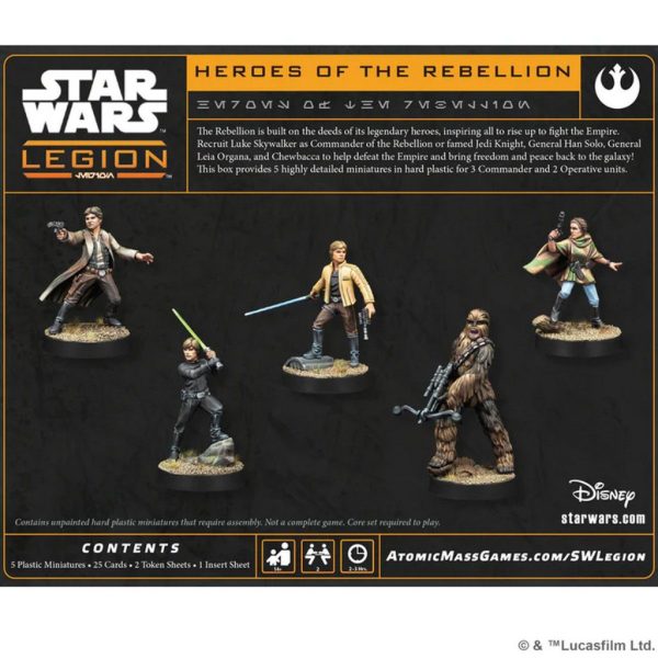 Star Wars: Legion - Heroes of the Rebellion Character Pack 2