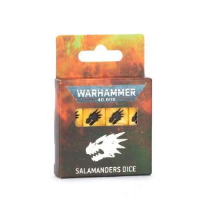 Warhammer 40,000: Salamanders Dice 1