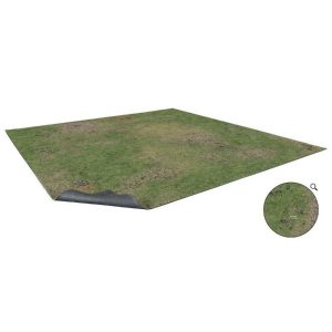 Grassy Fields Gaming Mat 3x3 - Grid 1