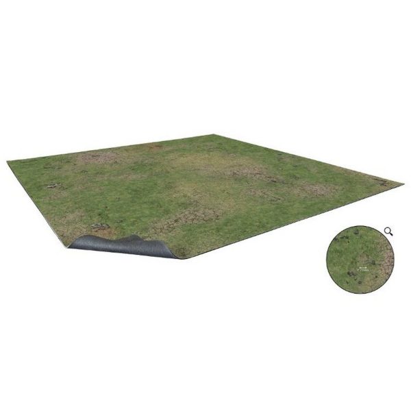 Grassy Fields Gaming Mat 3x3 - Grid 1