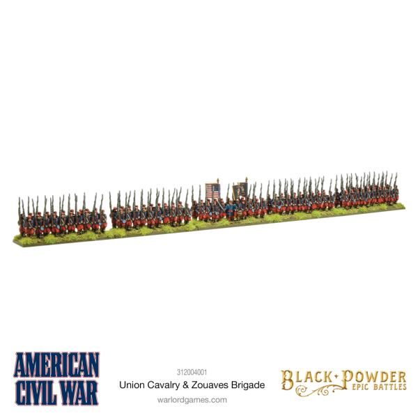 Black Powder Epic Battles: American Civil War Union Cavalry & Zouaves brigade 3
