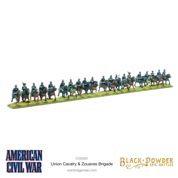 Black Powder Epic Battles: American Civil War Union Cavalry & Zouaves brigade 5