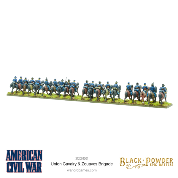 Black Powder Epic Battles: American Civil War Union Cavalry & Zouaves brigade 6