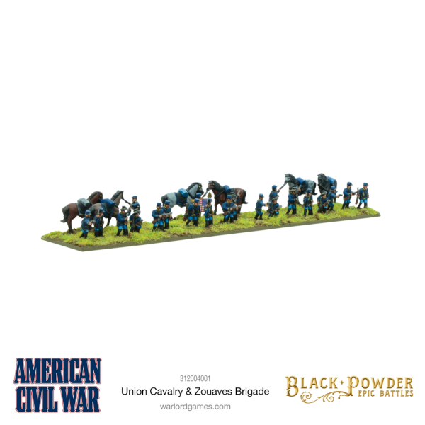 Black Powder Epic Battles: American Civil War Union Cavalry & Zouaves brigade 7