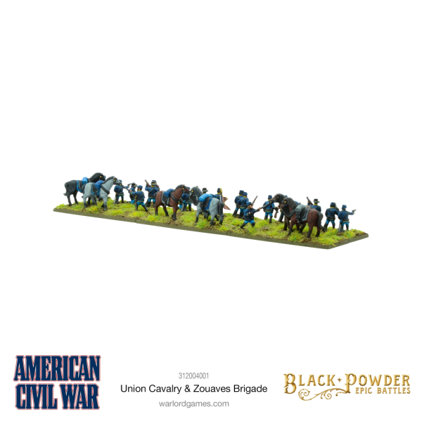 Black Powder Epic Battles: American Civil War Union Cavalry & Zouaves brigade 8