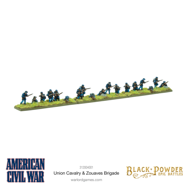 Black Powder Epic Battles: American Civil War Union Cavalry & Zouaves brigade 9