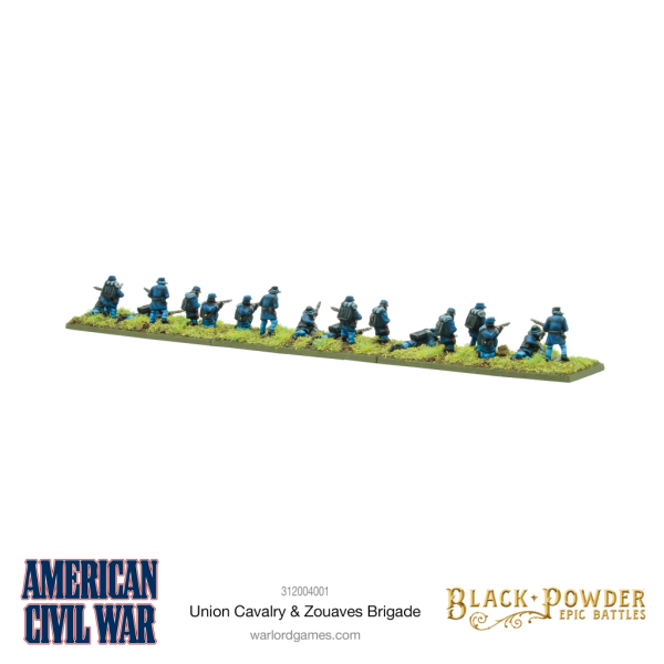 Black Powder Epic Battles: American Civil War Union Cavalry & Zouaves brigade 10