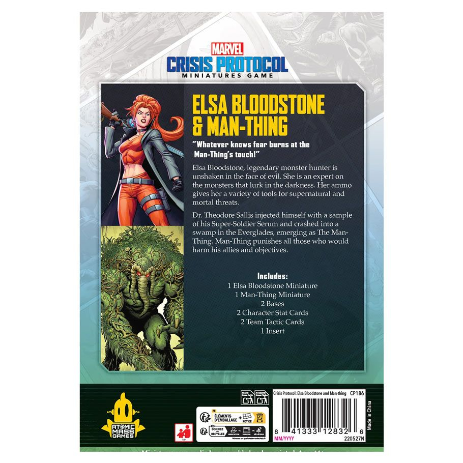 Marvel Crisis Protocol: Elsa Bloodstone & Man-Thing 3