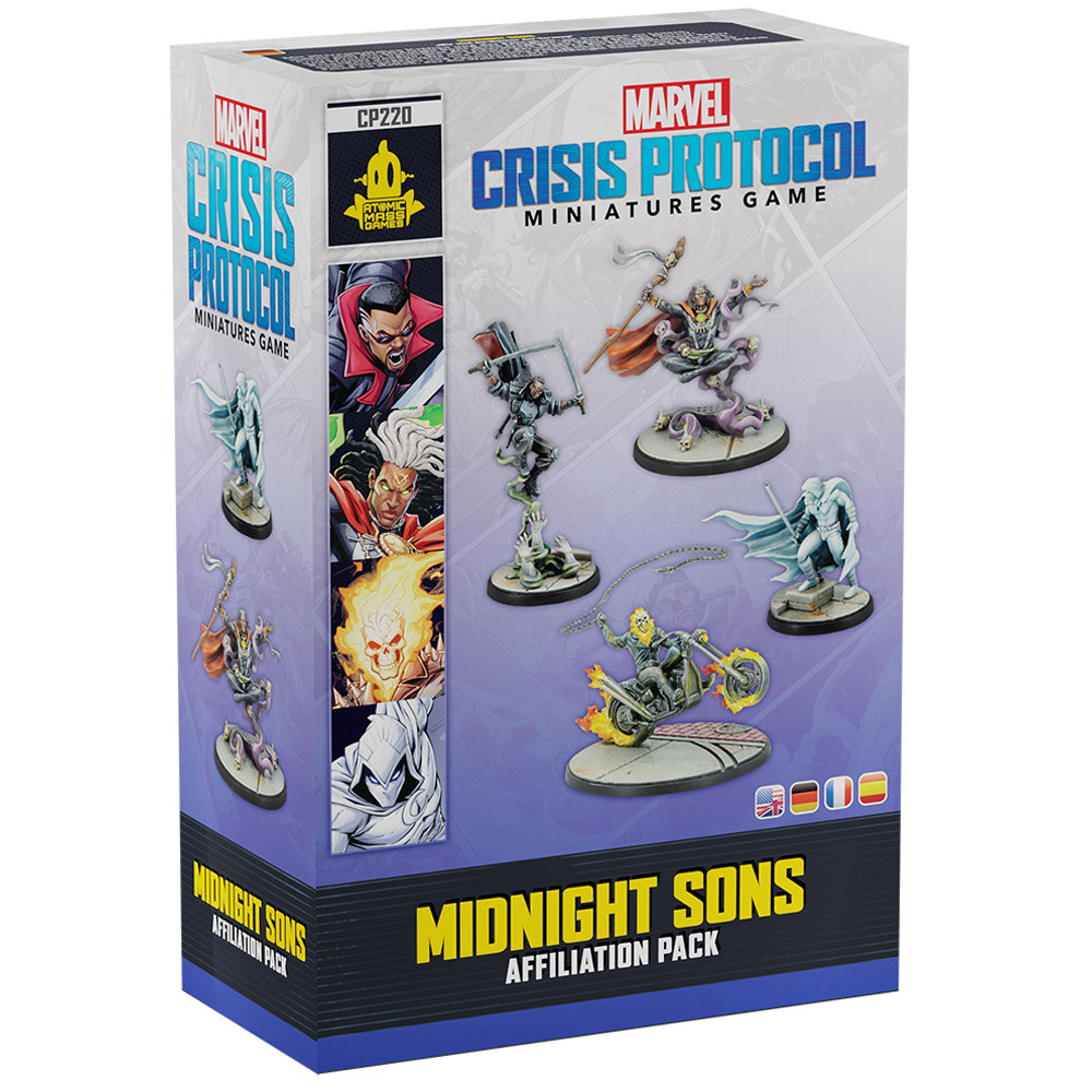 Marvel Crisis Protocol: Midnight Sons Affiliation Pack 1